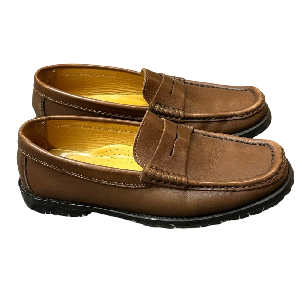 Dooney & Bourke Brown Leather Loafers 38